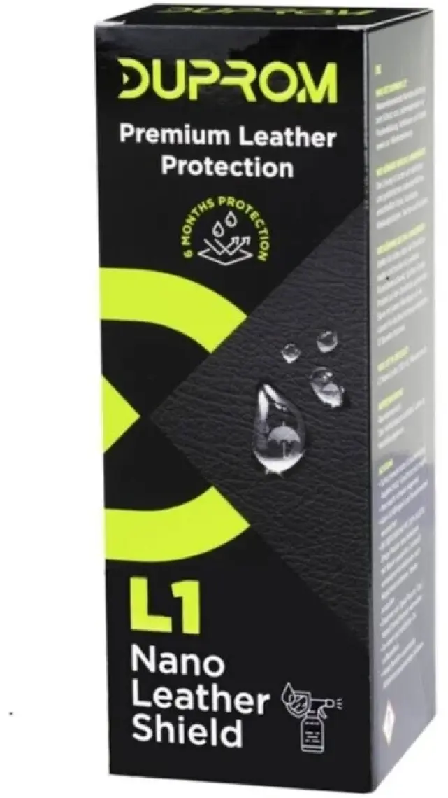 Duprom L1 Nano Deri Koruyucu Su İtici Sprey | Oto Deri Koltuklar | Süet | Nubuk | 150 ml.