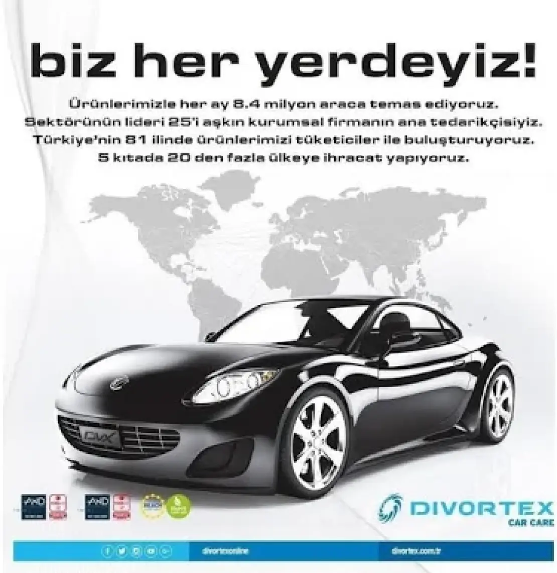 Divortex Klima Fresh - Klima Bombası - Yeşil Elma 2 x 150 ml