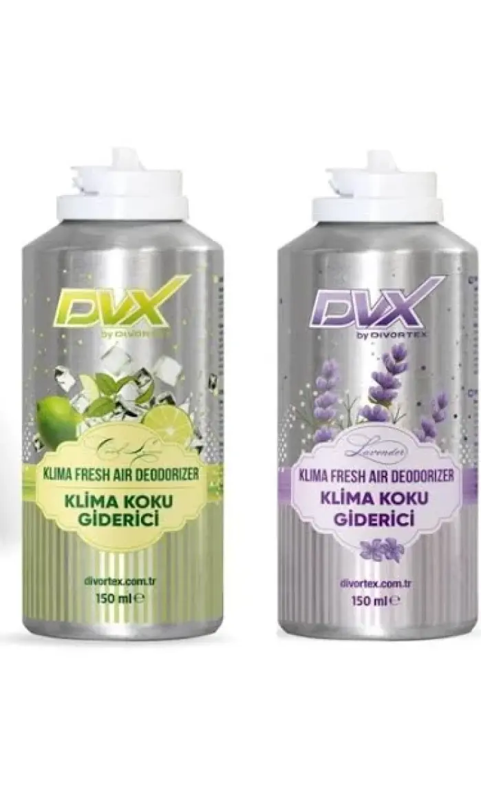 Divortex Cool Lime ve Lavanta Kokulu Klima Bombası 150 ml x 2 Adet
