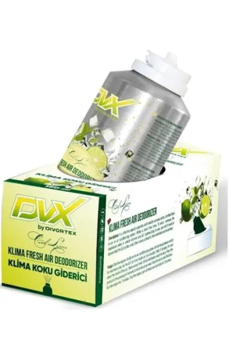 Divortex Cool Lime ve Lavanta Kokulu Klima Bombası 150 ml x 2 Adet
