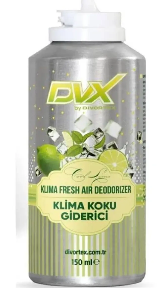 Divortex Cool Lime ve Lavanta Kokulu Klima Bombası 150 ml x 2 Adet