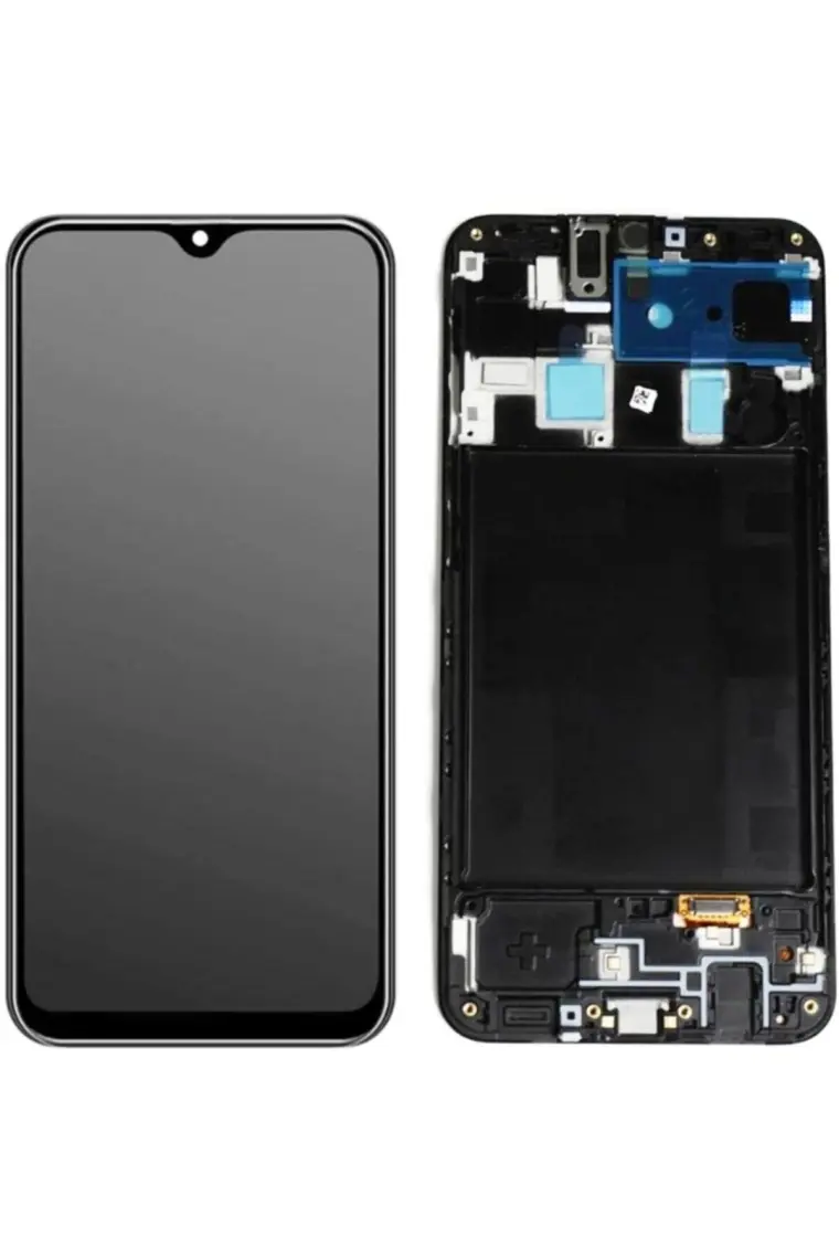 Qudex Samsung Galaxy A20 SM-A205 LCD Ekran Dokunmatik Çıtalı