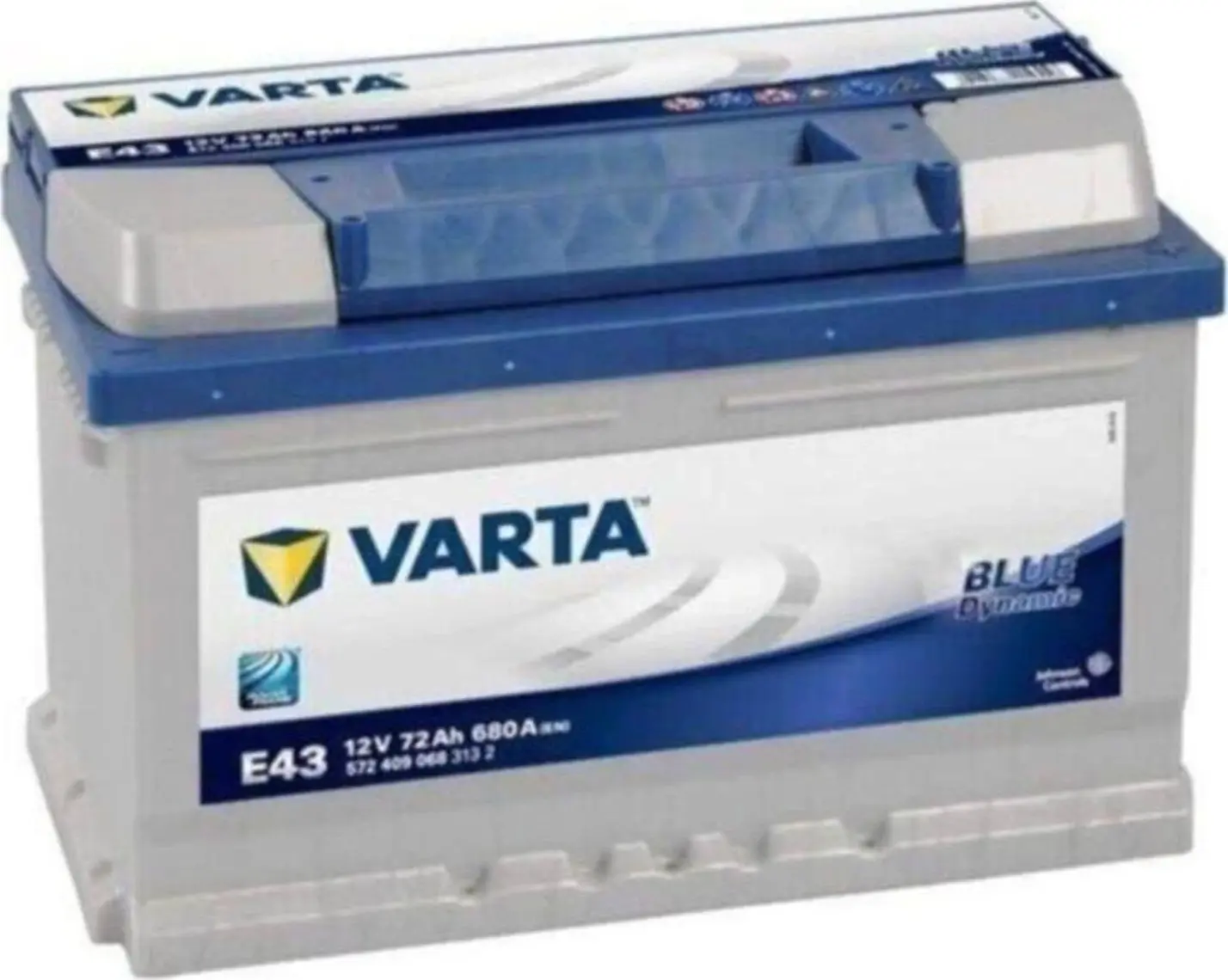 Varta E43 12V 72 Ah 680A Blue Dynamic Akü (Üretim Yılı: 2023)