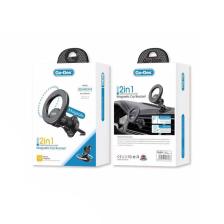 Havalandırma ve Düz Zemin Araç İçi Telefon Tutucu Go Des GD-HD318 Magsafe Magnetik 360° Dönebilen