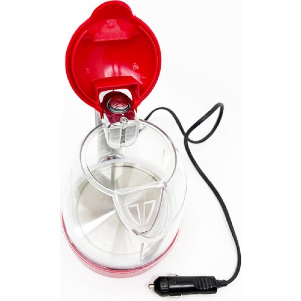 Kent 24 Volt Araç Içi Oto Su Isıtıcı Kettle Çaydanlık 1 Lt  Kırmıızı