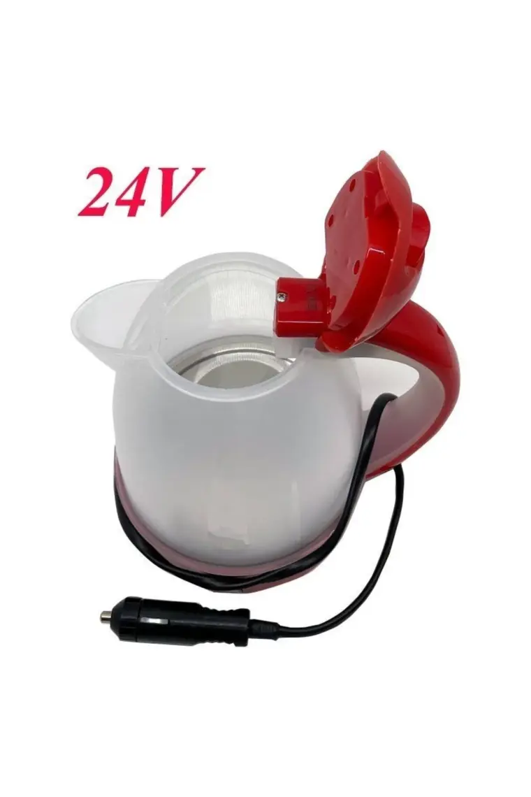 Kent 24 Volt Araç Içi Oto Su Isıtıcı Kettle Çaydanlık 1 Litre