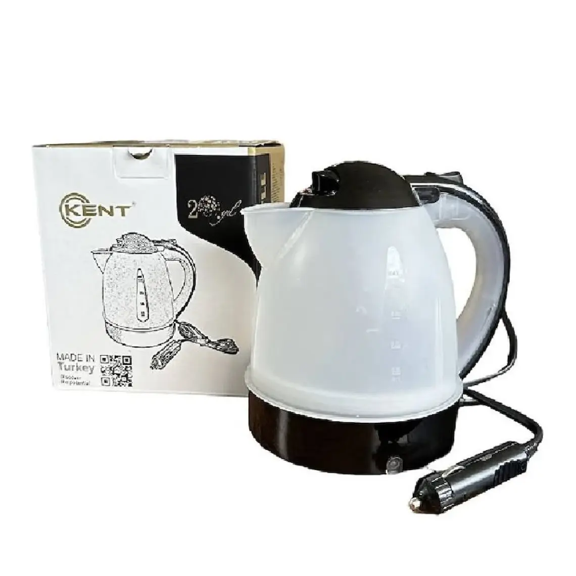 Kent 24 Volt Araç Içi Oto Su Isıtıcı Kettle Çaydanlık 1 Litre