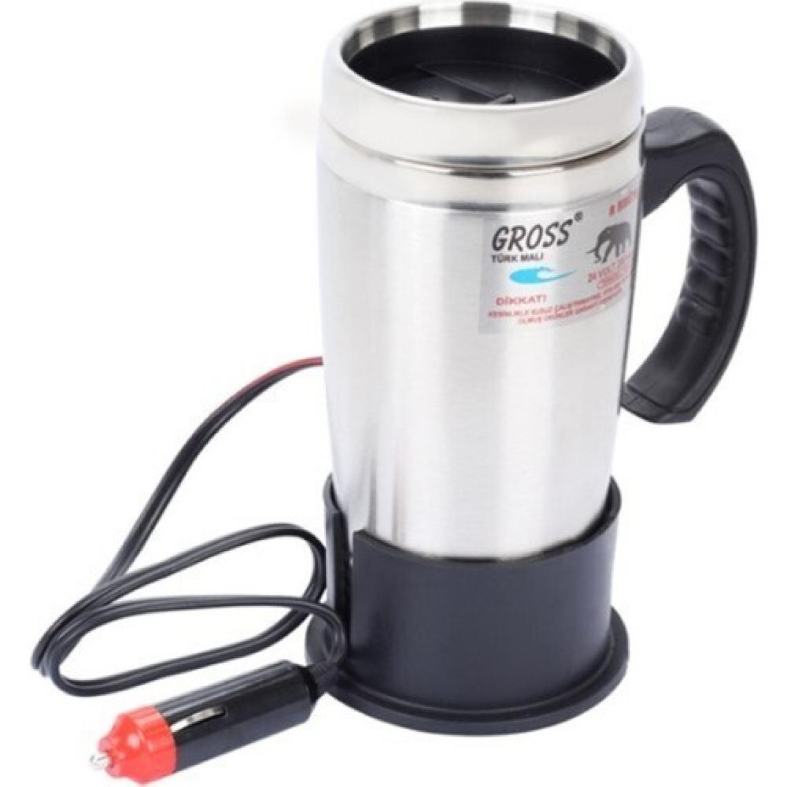 Gross 12VOLT Araç Içi Termos Kettle Su Isıtıcı 500ML