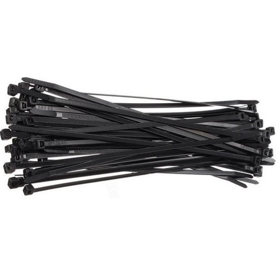Zenith Kablo Bağı & Plastik Kelepçe & Cırt Kelepçe 4,8X380 mm Siyah 100 Adet
