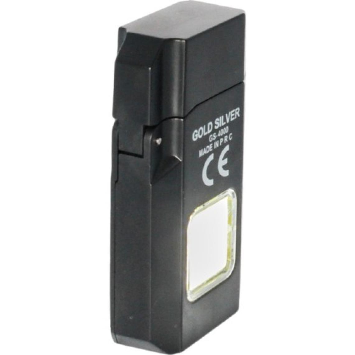 Gold Silver Cob LED Type-C Şarjlı Elektrikli Çakmak Cep Feneri GS-4000