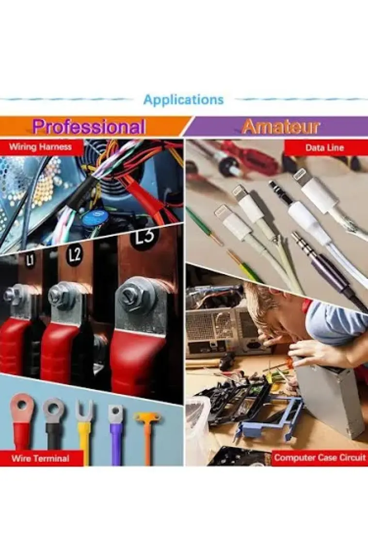 Profisher Polyolefin Shrink 2:1 Daralan Makaron Kablo Yalıtım 530 Lu Kutuda