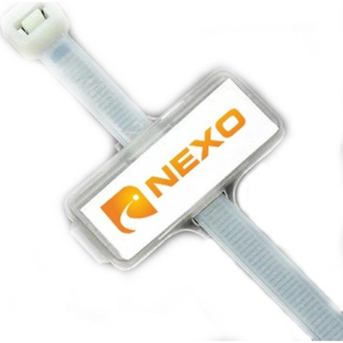 Nexo ET1 Kablo Bağı Etiket Taşıyıcı Beyaz 31 x 10 mm 100'lü