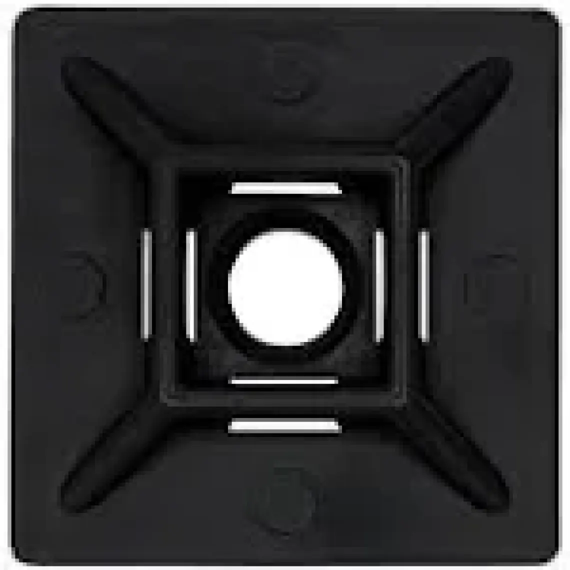 Gwest HW-4AB 28 x 28 mm Siyah Yapışkan Kroşe