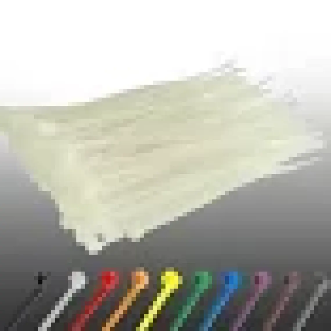 Gwest Gt 100M 100 x 2,5 mm Beyaz Kablo Bağı