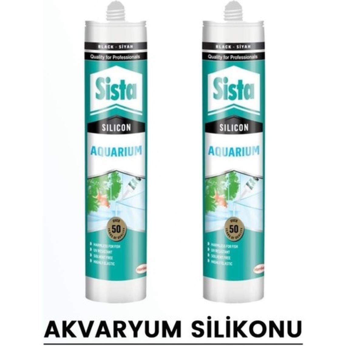 Sista Şeffaf Akvaryum Silikonu 310 ml Henkel (2 Adet)