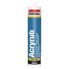 Soudal Acryrub Silikonize Mastik 500 Gr Bej