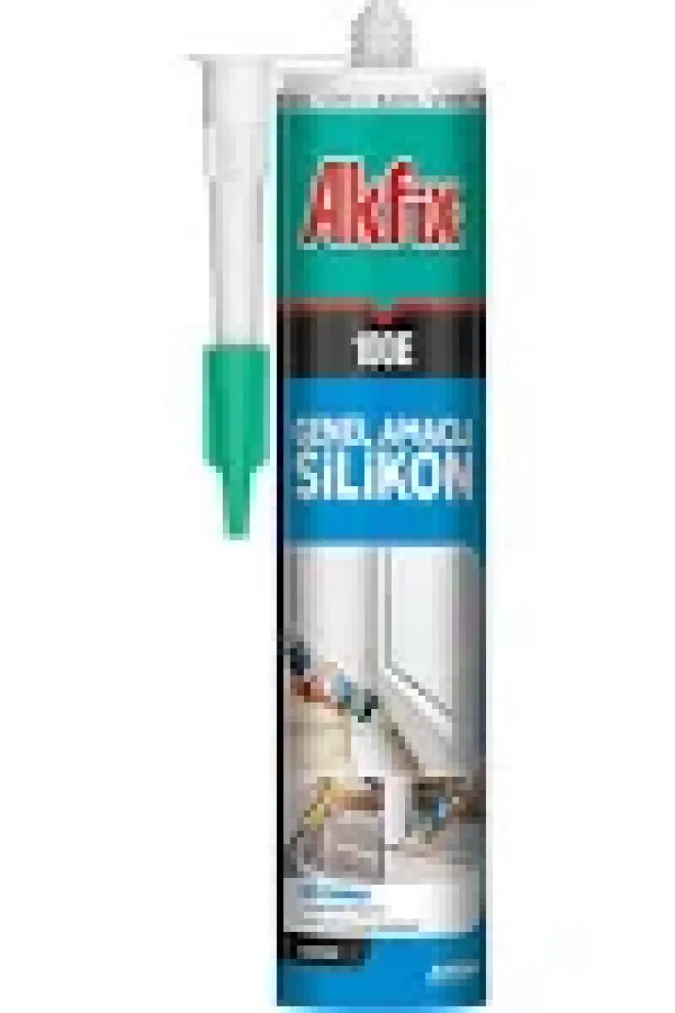 Akfix Genel Amaçlı Silikon 280 ml Beyaz