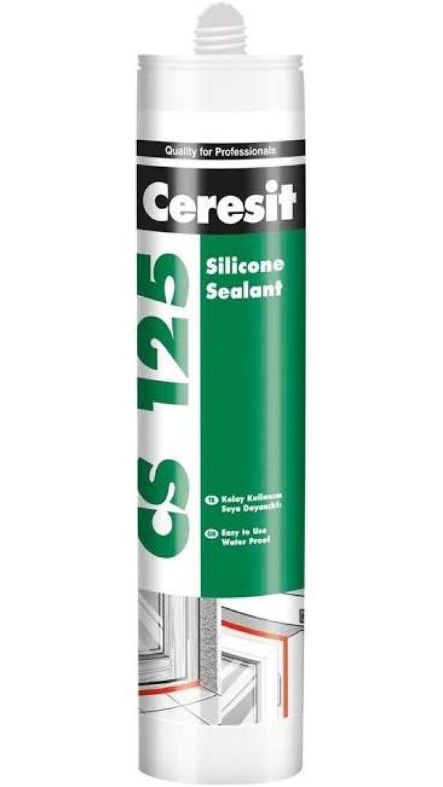 Ceresit CS225 Silikon Kartuş Beyaz 280gr