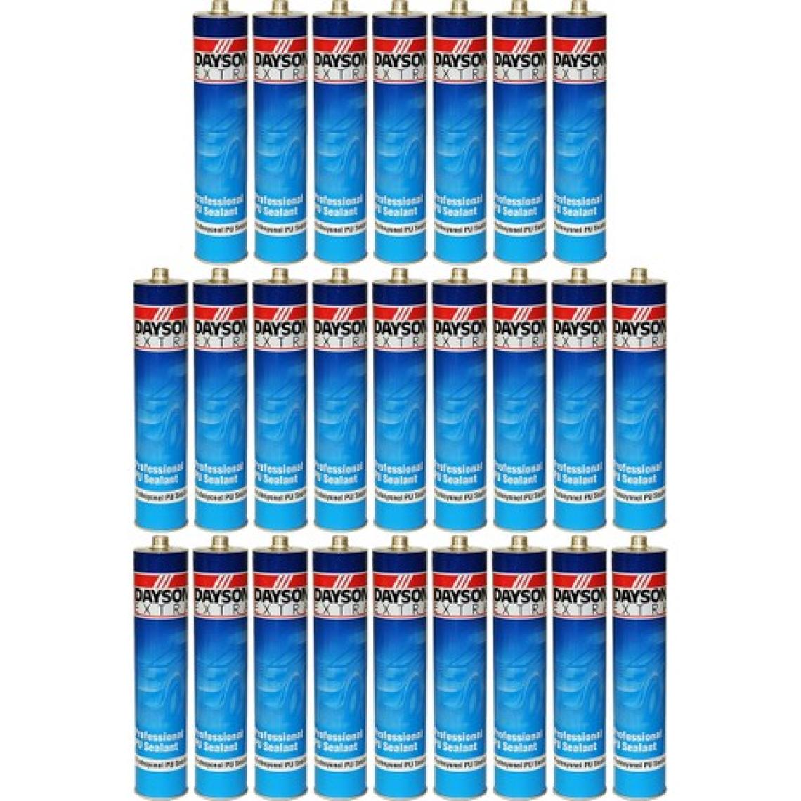 Dayson 25 Adet Dayson Pu Mastik Silikon Yapıştırıcı Siyah 280 ml