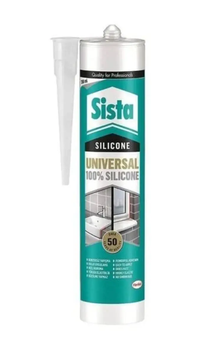 Sista 177851 Beyaz Silikon 280 ml Kartuş