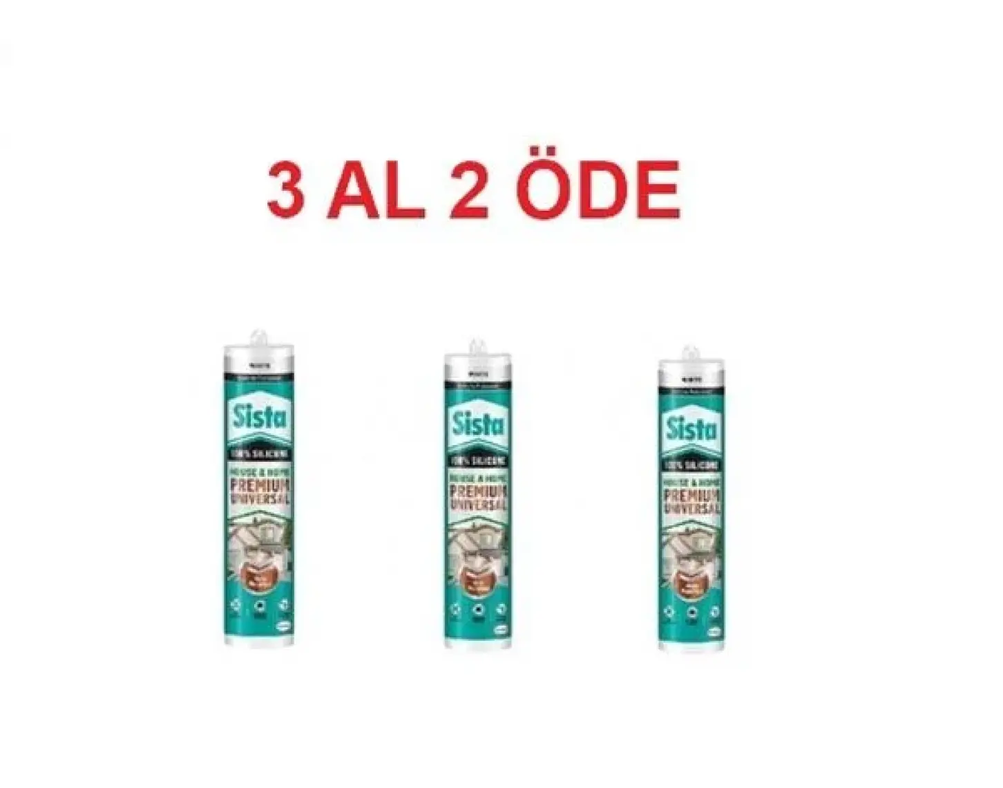 Sista Silikon Beyaz 280Ml