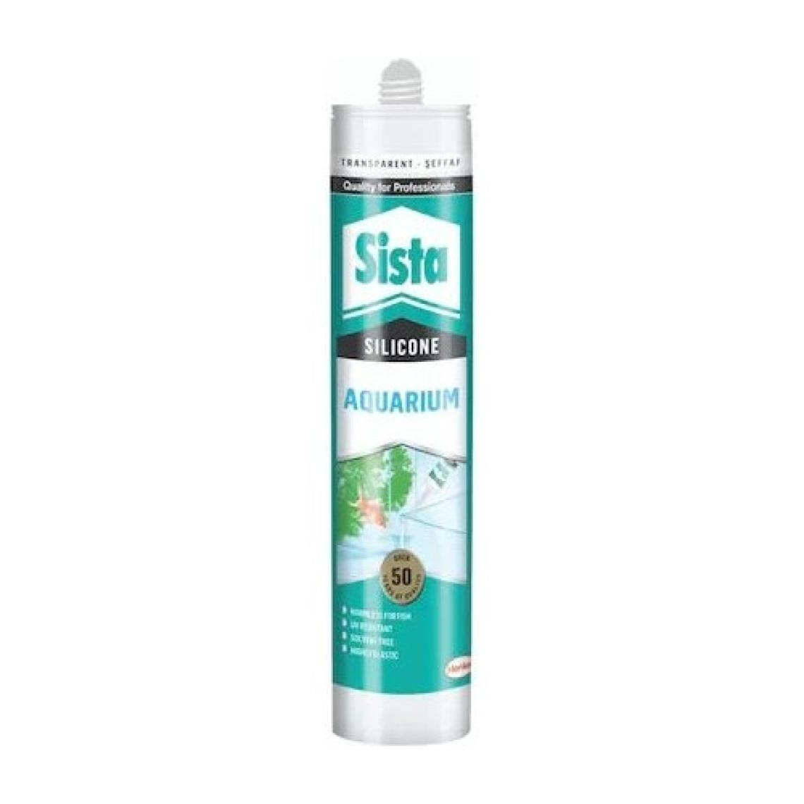 Sista Akvaryum Silikonu Şeffaf 310ML 360GR