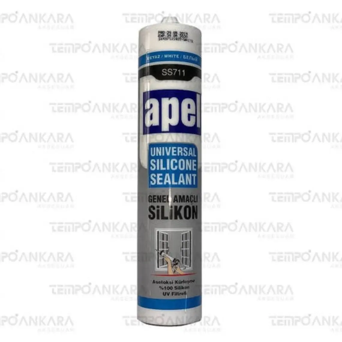 Apel Silikon 280 Ml 320 Gr Beyaz Apel.44