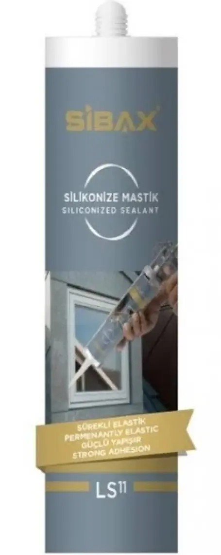 Sibax Ls-11 Mastik Silikonize Beyaz 475 gr