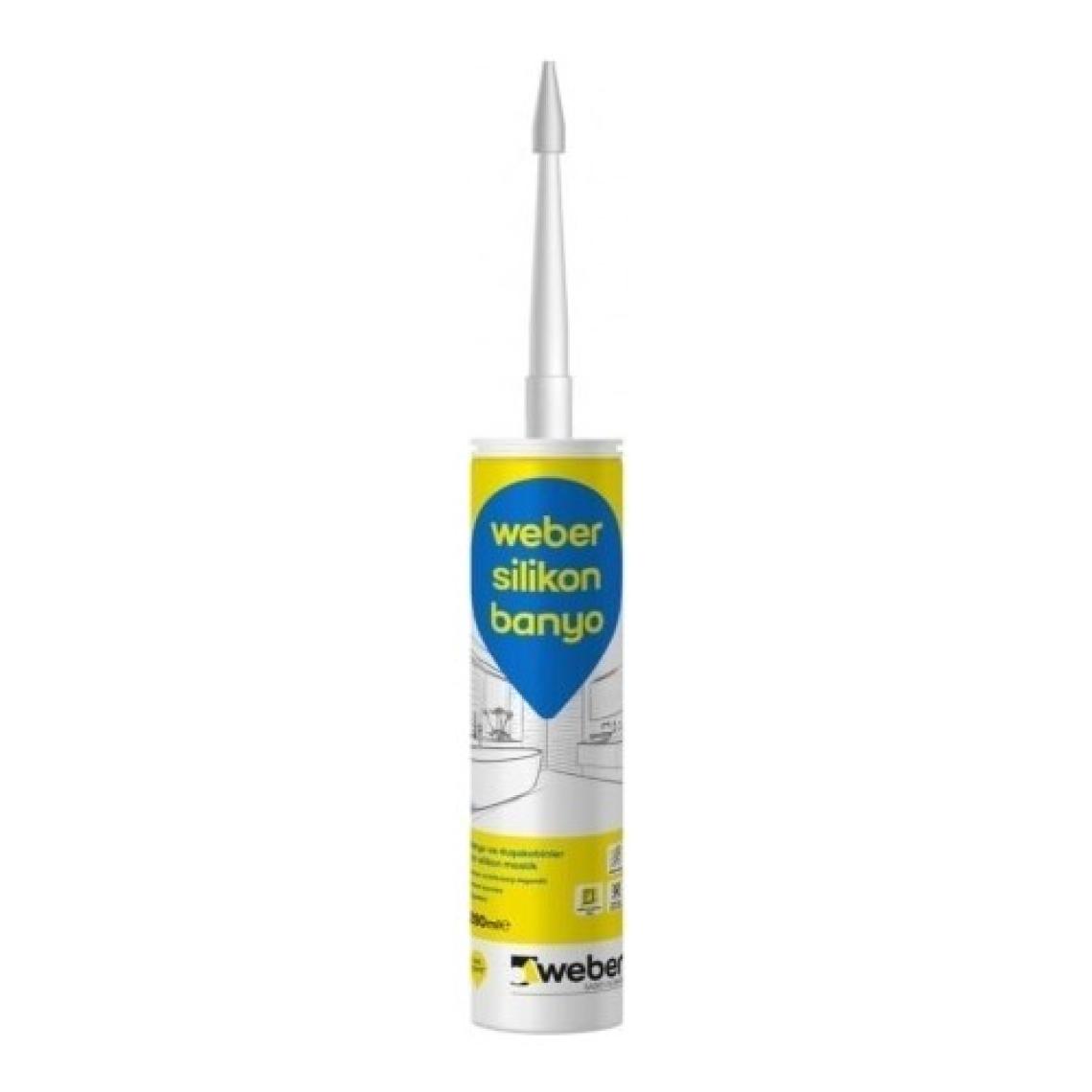 Weber Silikon Banyo Beyaz 280 ml