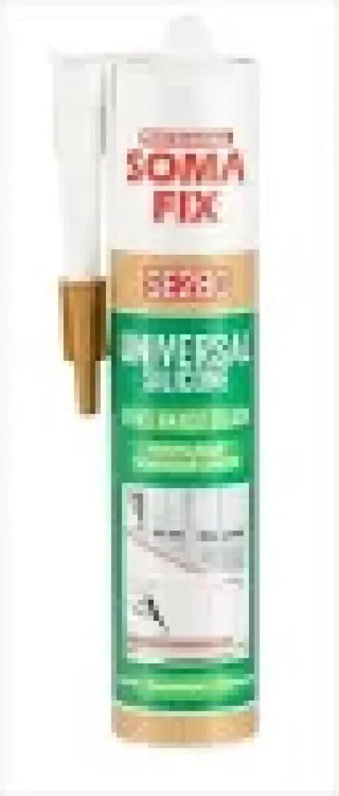 Somafix SE280 Genel Amaçlı ŞEFFAF Silikon 280 gr