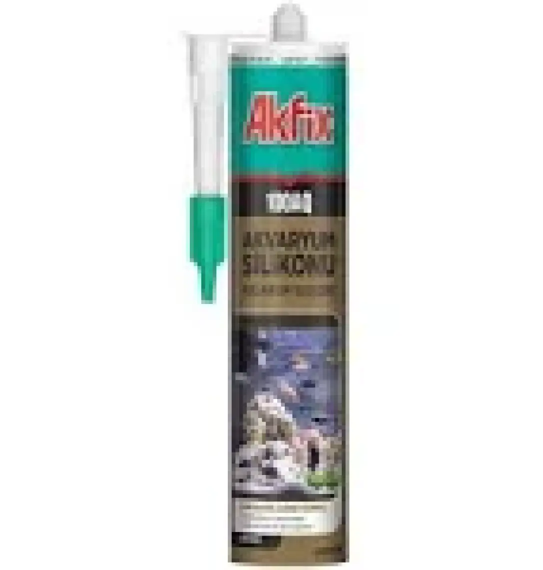 Akfix Akvaryum Silikonu 100AQ / 280ML Şeffaf