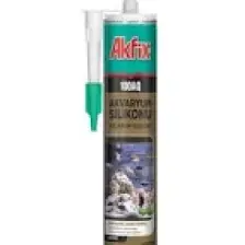 Akfix Akvaryum Silikonu 100AQ / 280ML Şeffaf