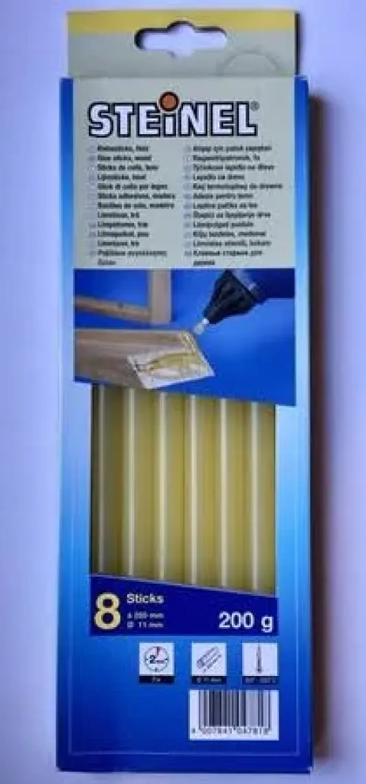 Steinel Ahşap İçin Mum Çubuk Silikon 8 Li Paket