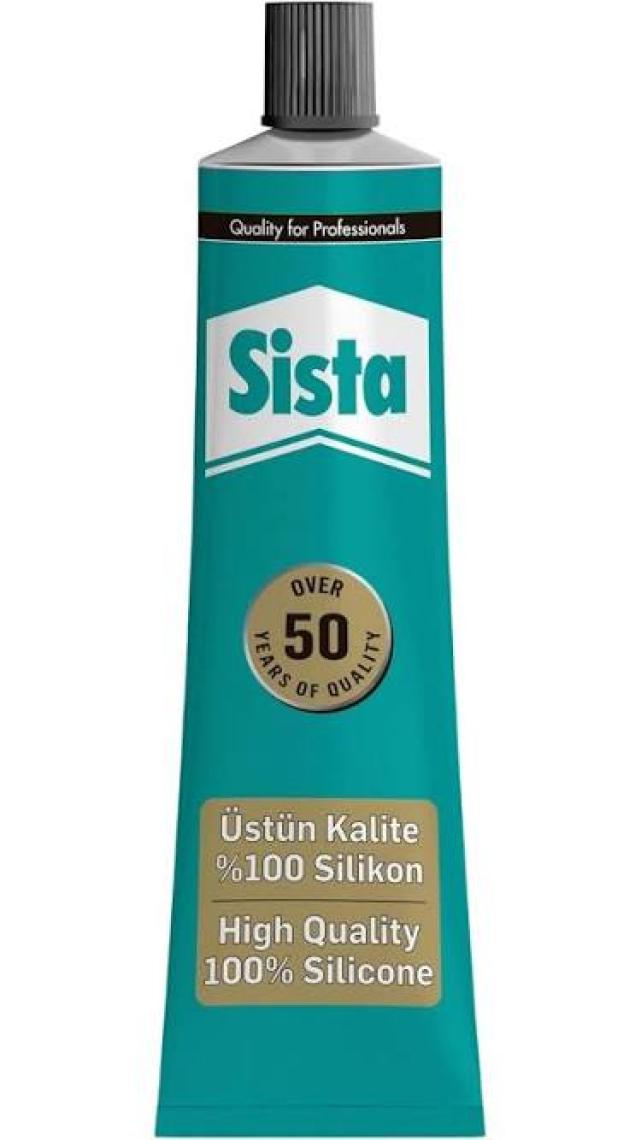 Sista Üniversal Silikon Tüp 50 Gr. Beyaz