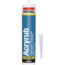 Soudal Acryrub Silikonize Mastik 500 gr Gri