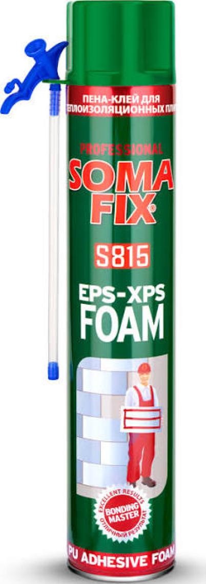 Somafix 750 ml - 920 Gr Mantolama Poliüretan Köpük Tam Gramajlı Az Şişen Yapıştırma Izolasyon Pu Köpük