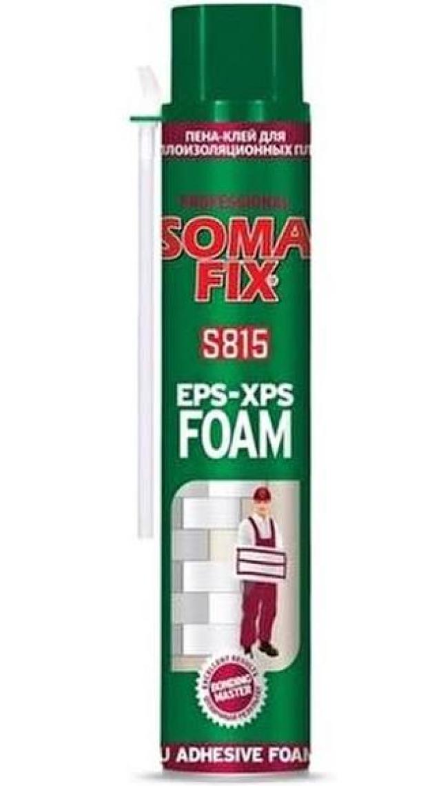 Somafix 750 ml - 920 Gr Mantolama Poliüretan Köpük Tam Gramajlı Az Şişen Yapıştırma Izolasyon Pu Köpük