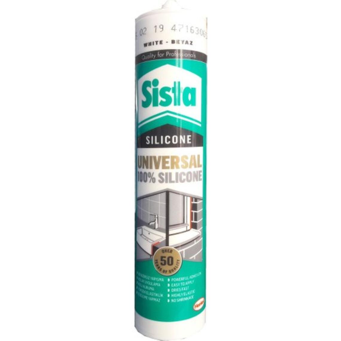 Henkel Sista Üniversal Beyaz Silikon 310 Ml