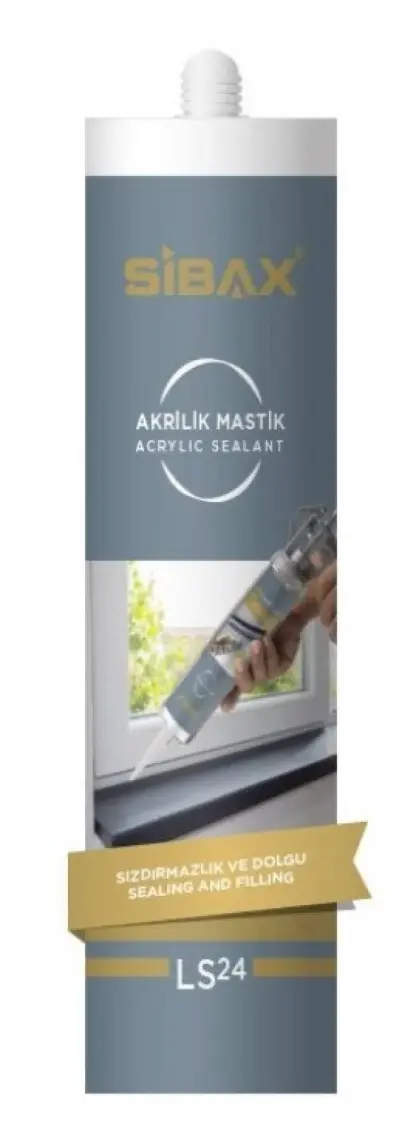 Nsp Sibax LS46 Sibax Silikonize Mastik 450GR Kahve