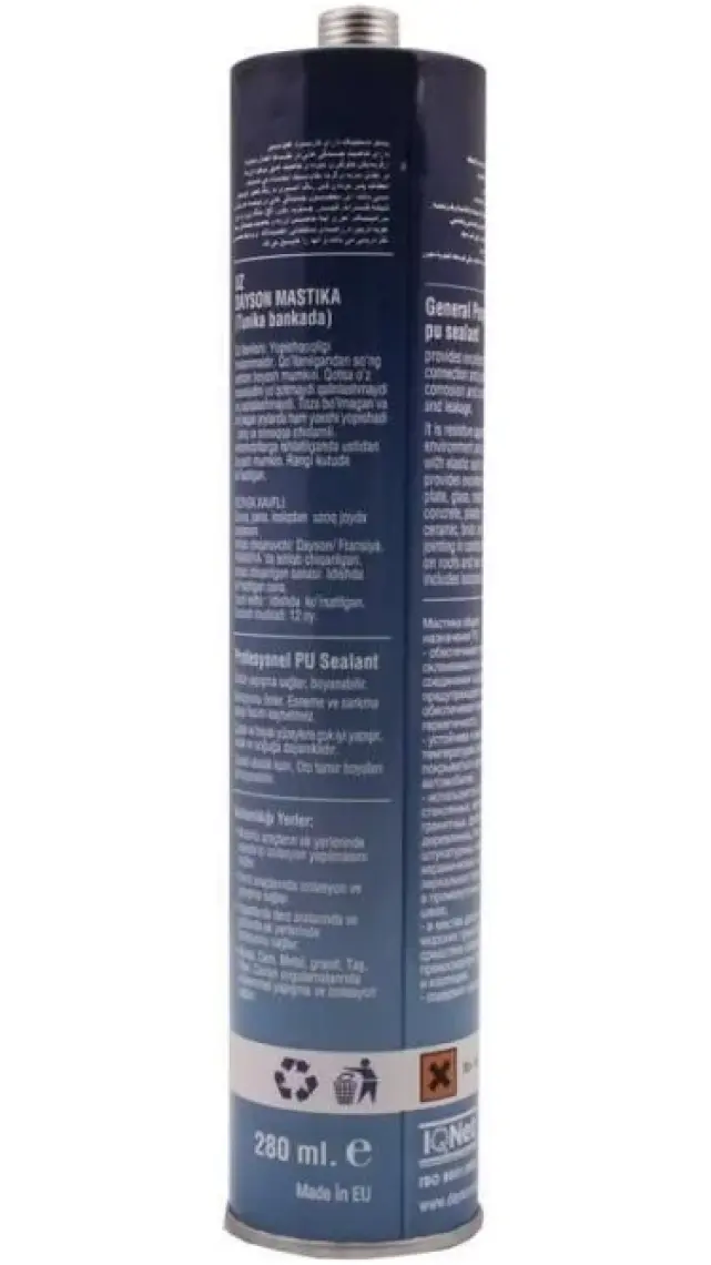 Dayson Extra Silikon Mastik 280 ml Gri
