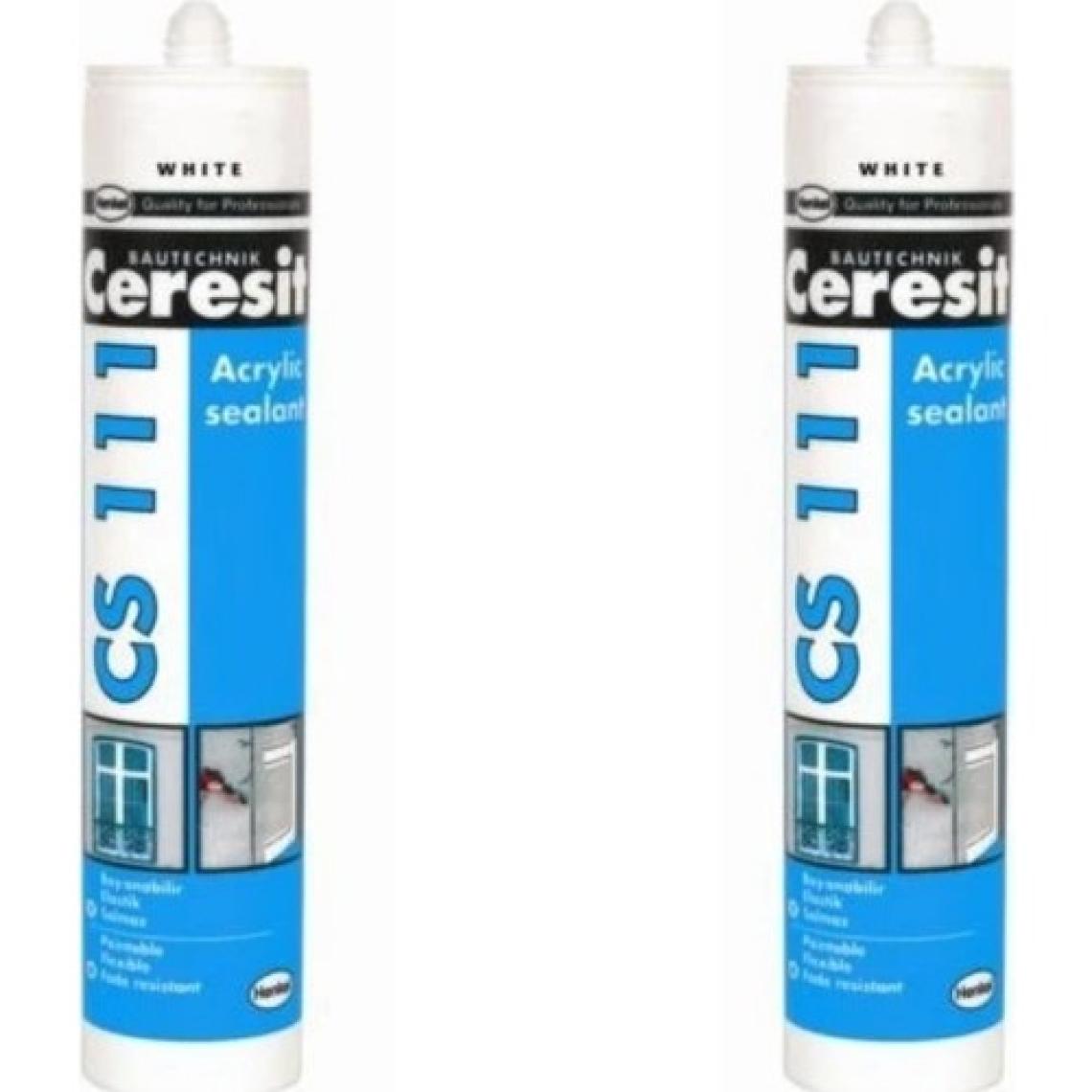 Ceresit Cs 111 Mastik Beyaz 280 ml 2 Adet