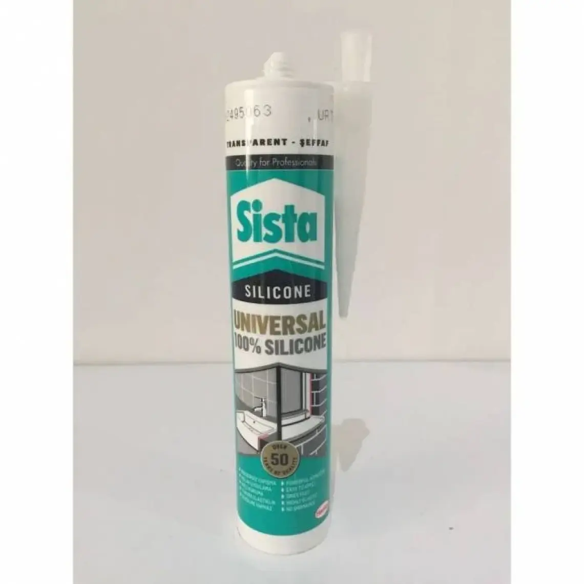 Sista 177850 Şeffaf Silikon 280 ml Kartuş