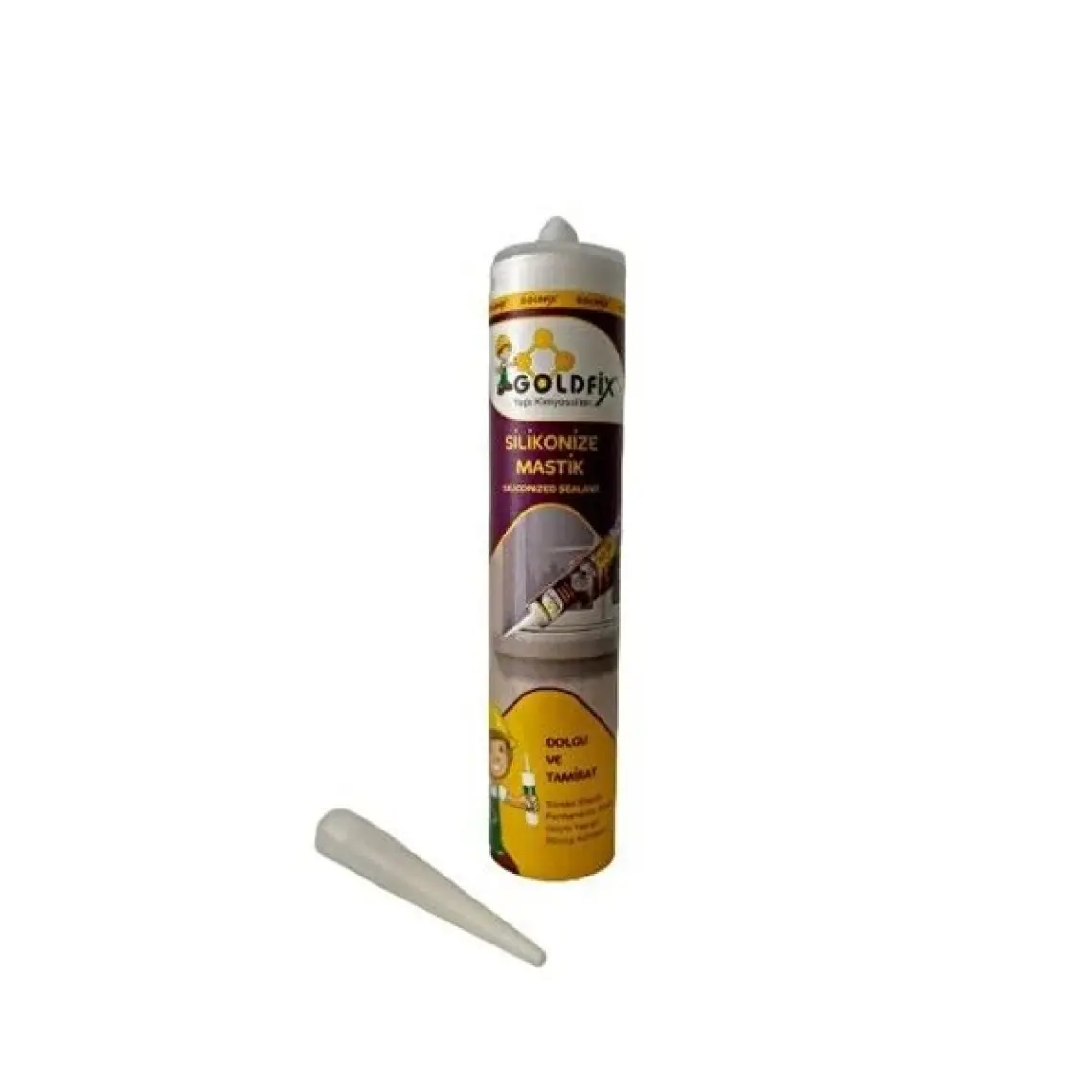Goldfix Mastik 450 gr Beyaz