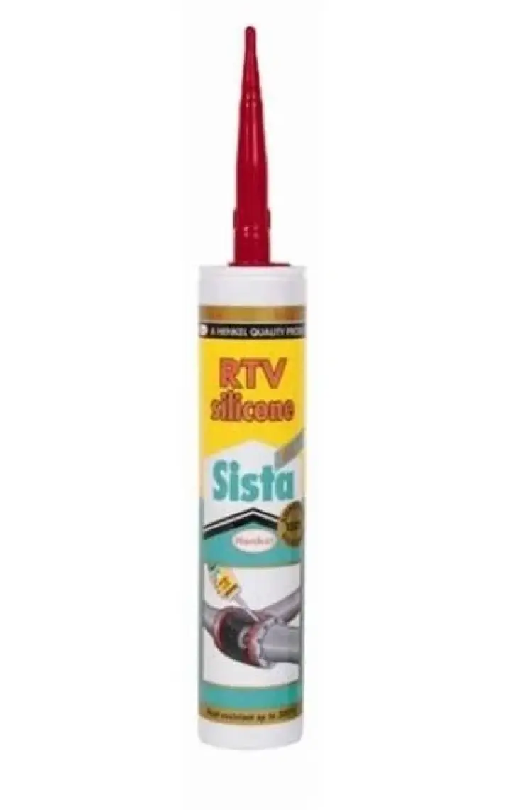 Sista 177853 Rtv Kırmızı Silikon (Isıya Dayanıklı) 310 ml Kartuş