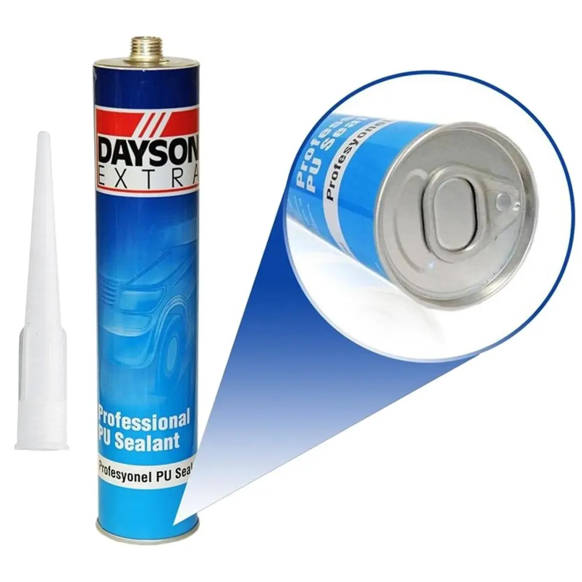 Dayson Pu Mastik Silikon Yapıştırıcı Gri 280 ml