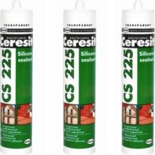 Ceresit Cs 225 Şeffaf Silikon 280 ml 3 Adet