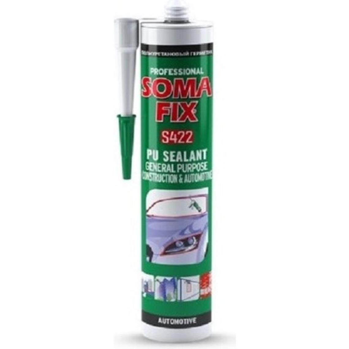 Somafix 280 ml Gri Poliüretan Mastik Dış Cephe Oto Cam Kaporta Pu Mastik Yapıştırıcısı