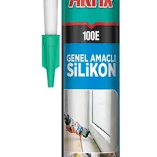 Akfix 100E Genel Amaçlı Silikon 280 gr Siyah Tekli