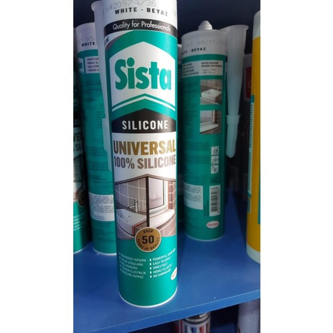 Sista Universal 280 ml Beyaz Silikon