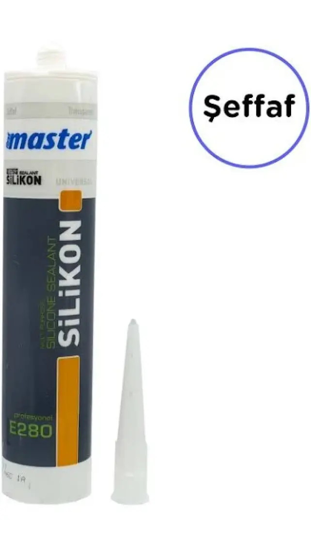 Master Fırst Master E280 Şeffaf Silikon 280GR